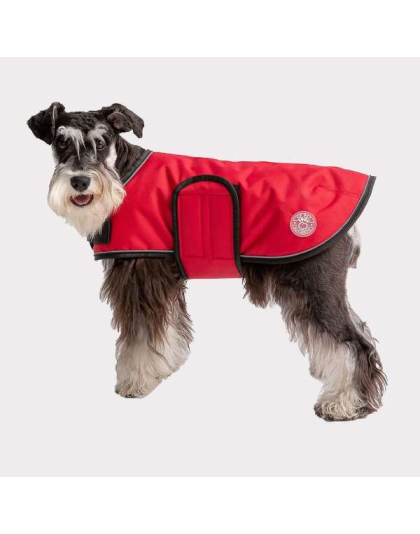 Red - GF Pet Dog Blanket Jacket - Small