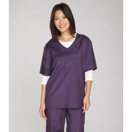 Purple - TP V-Neck Grooming Smock  - Small