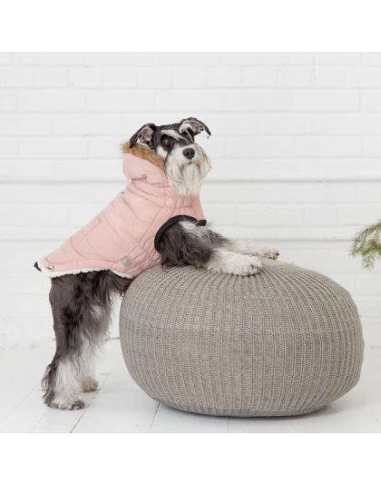 Pink - GF Pet ElastoFit Urban Dog Parka  - XS